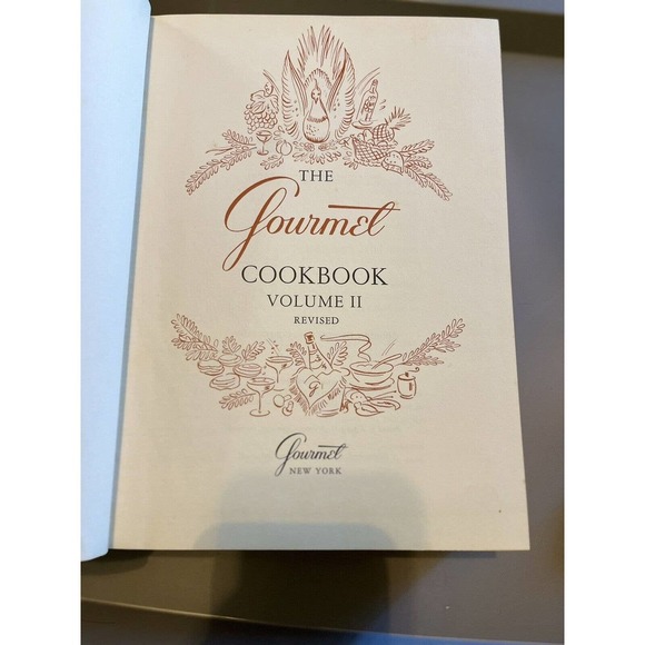 Vintage The Gourmet Cookbook 1965 Volume II - Picture 2 of 5